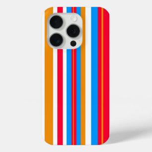 colourful stripes iPhone 15 pro case