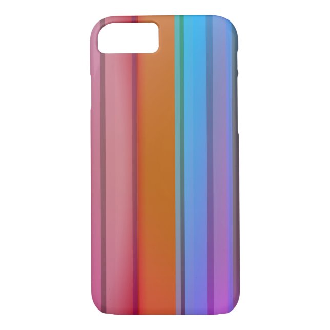 Colourful Stripes Case-Mate iPhone Case (Back)