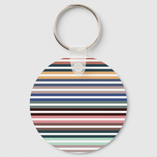 Colourful Stripes Keychain