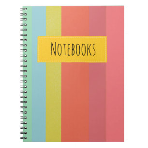 Colourful Stripes Notebook