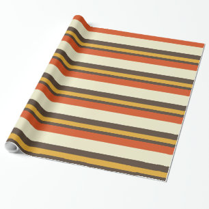 Colourful Stripes Pattern 2 Wrapping Paper