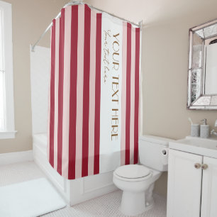 Colourful Stripes Stylish Modern red Personalized