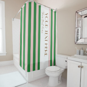 Colourful Stripes Stylish Trendy Green Personalize