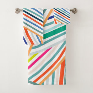 Colourful Stripes Towel