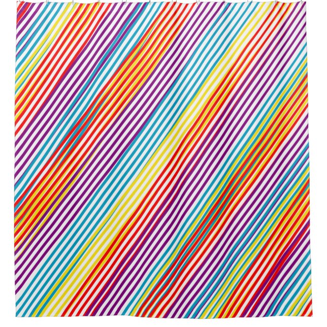 Colourful strips pattern (Front)