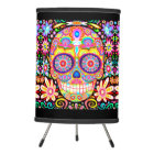 Colourful Sugar Skull Lamp - Day of the Dead Art