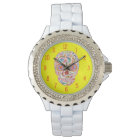 Colourful Sugar Skull Watch - Day of the Dead