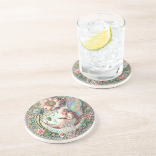 Colourful Summer Fairy Reading Coaster