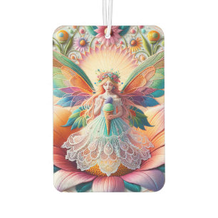 Colourful Summer Fairy Two  Illustration Air Freshener