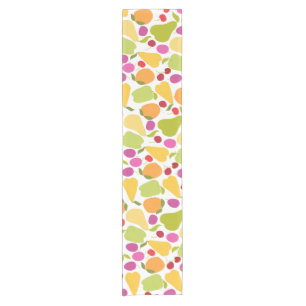 Colourful Summer Fruit Salad Short Table Runner