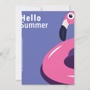 Colourful summer holiday card