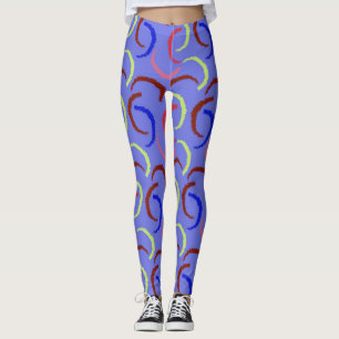 Colourful Summer Pattern Leggings