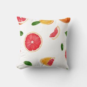 Colourful Summer Pillow Cover Fruity Home Decor