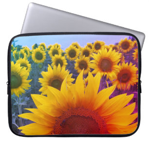 Colourful Sunflower Floral Harvest Laptop Sleeve