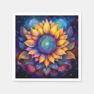 Colourful Sunflower Napkin