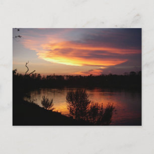 Colourful Sunset Postcard
