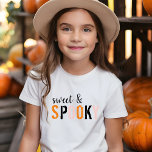 Colourful Sweet And Spooky | Happy Halloween  Toddler T-shirt<br><div class="desc">Colourful Sweet And Spooky | Happy Halloween</div>