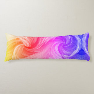 Colourful Swirl Body Pillow