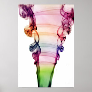 Colourful Swirl Poster
