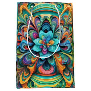 Colourful Swirls Gift Bag