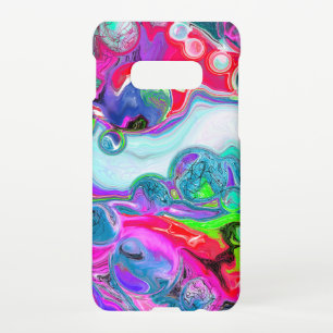 Colourful Swirls Modern Abstract Digital Art   Samsung Galaxy Case