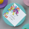 Colourful Swirls Party Invitation