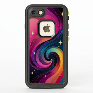 Colourful Swirly Gradient Wallpaper Phone Case