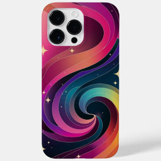Colourful Swirly Gradient Wallpaper Phone Case