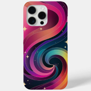 Colourful Swirly Gradient Wallpaper Phone Case
