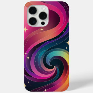 Colourful Swirly Gradient Wallpaper Phone Case