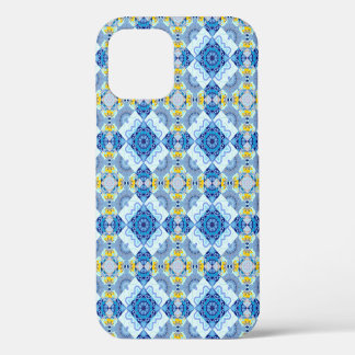 Colourful symmetrical seamless pattern, design in  iPhone 12 case