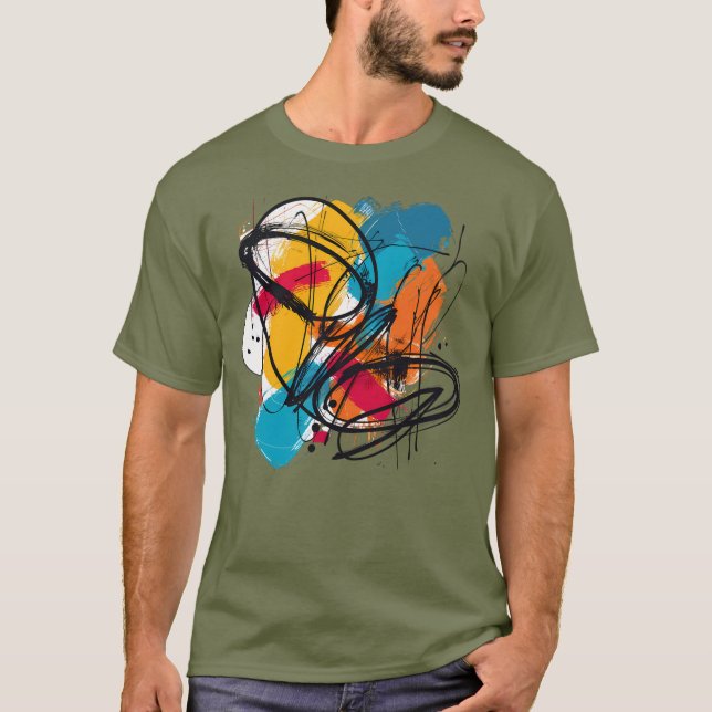 Colourful t shirt (Front)