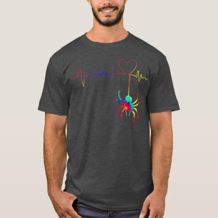 Colourful Tarantula Arthropod Arachnid Spider Love T-Shirt