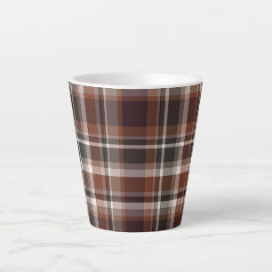 Colourful Tartan    Latte Mug