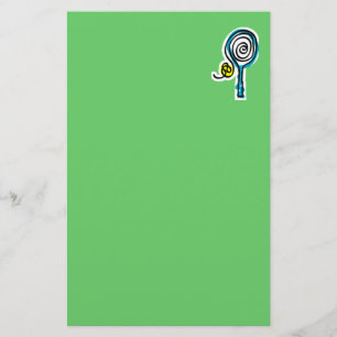 Colourful Tennis Racket String Stationery