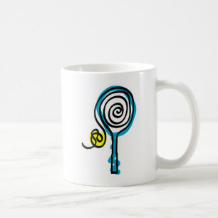 Colourful Tennis Spiral Rope Coffee Mug
