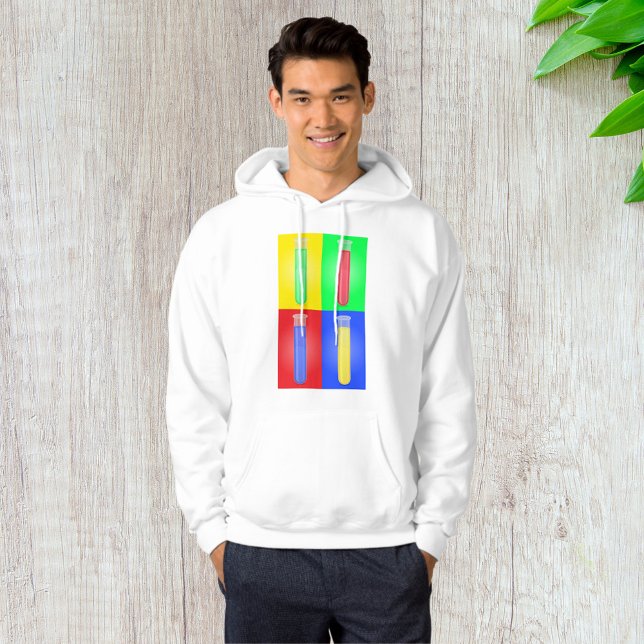 Colourful Test Tubes Hoodie (Creator Uploaded)