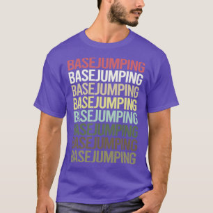 Colourful Text Base Jumping T-Shirt