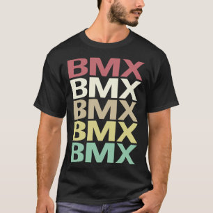Colourful Text BMX T-Shirt