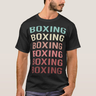 Colourful Text Boxing T-Shirt