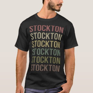 Colourful Text Stockton T-Shirt