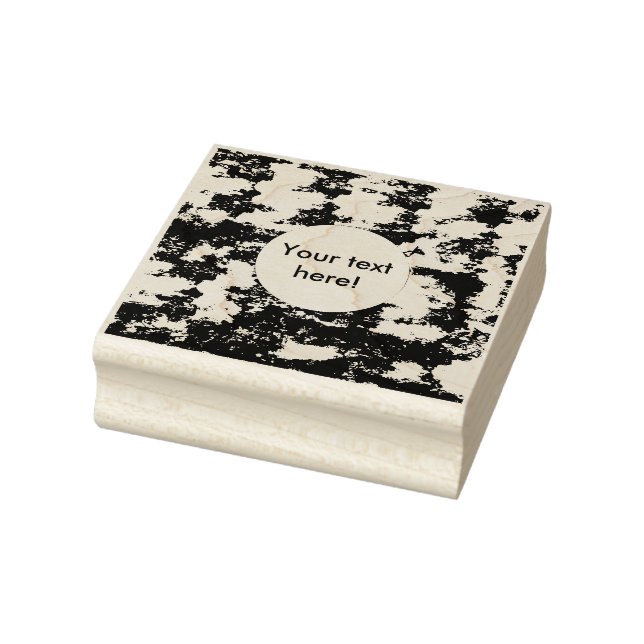 Colourful texture rubber stamp (Stamp)