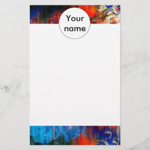Colourful texture stationery