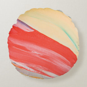 Colourful textured background, fragment from an ac round pillow