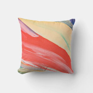 Colourful textured background, fragment from an ac throw pillow