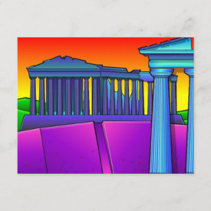 Colourful Themed Party Invitation Ancient