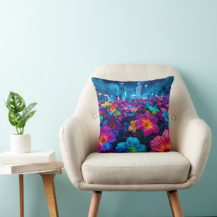 Colourful Throw Pillow