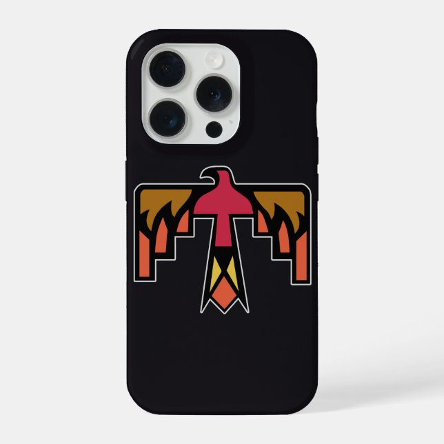 Colourful Thunderbird design iPhone Case (Back)