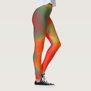 Colourful Tie-dye Leggings