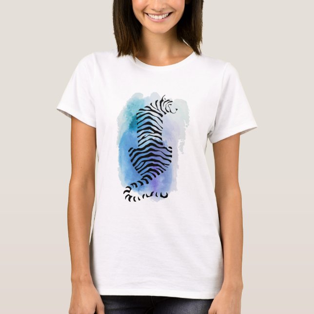 Colourful Tiger T-Shirt (Front)